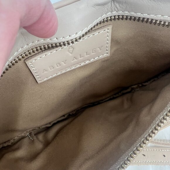 Abby Alley Sling Bag in Light Beige Gardenia with Additional Strap - Picture 7 of 7